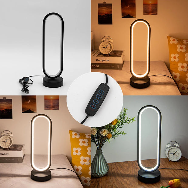 Spiral LED Dimmable Night Lamp