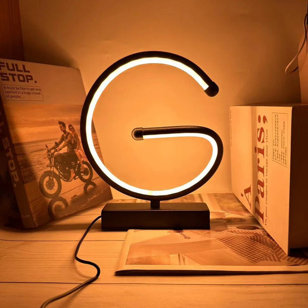 Spiral LED Dimmable Night Lamp