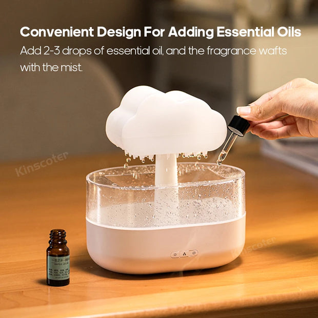 Zen Rain Clouds Aromatherapy Diffuser