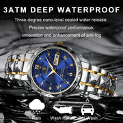 Men’s Waterproof Luminous Quartz Watch