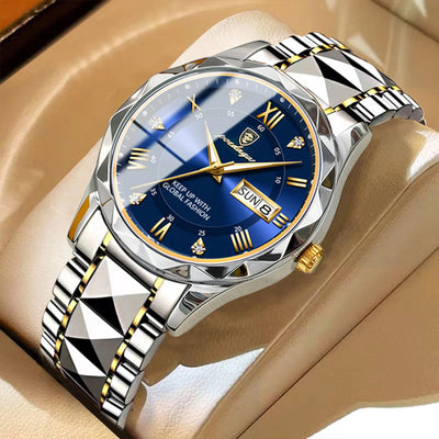 Men’s Waterproof Luminous Quartz Watch
